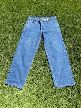 Men's Straight-Leg Denim Jeans in Blue